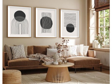 WALLXPERT Dekorativna slika iz 3 dela Huhu213 30 x 40