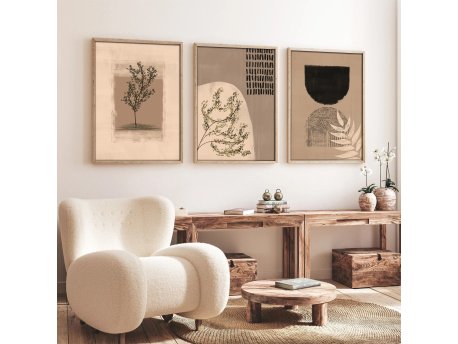 WALLXPERT Dekorativna slika iz 3 dela Huhu260 20 x 30