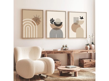 WALLXPERT Dekorativna slika iz 3 dela Huhu264 20 x 30