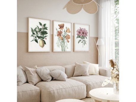 WALLXPERT Dekorativna slika iz 3 dela Huhu278 20 x 30