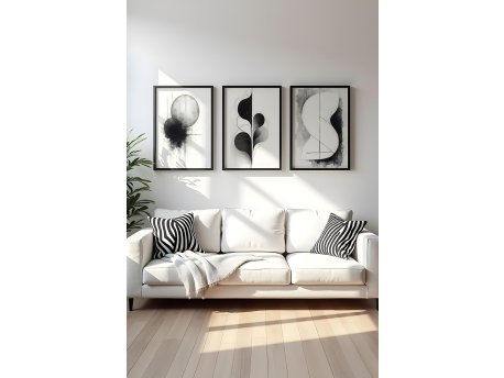 WALLXPERT Dekorativna slika iz 3 dela Huhu436 20 x 30