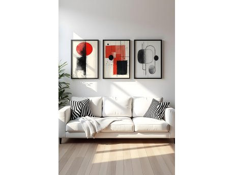 WALLXPERT Dekorativna slika iz 3 dela Huhu439 20 x 30