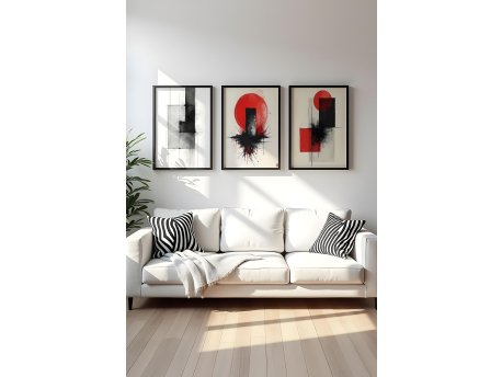 WALLXPERT Dekorativna slika iz 3 dela Huhu443 20 x 30