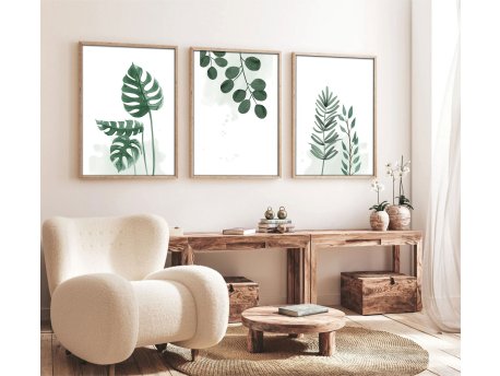 WALLXPERT Dekorativna slika iz 3 dela Huhu193 20 x 30