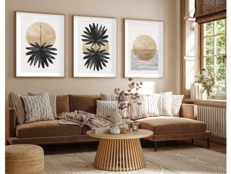 WALLXPERT Dekorativna slika iz 3 dela Huhu210 20 x 30