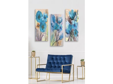 WALLXPERT Dekorativna slika iz 3 dela MDF0020