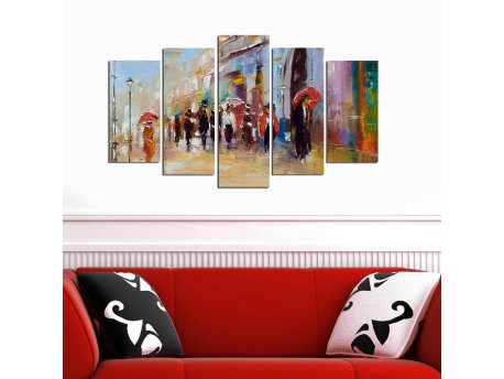 WALLXPERT Dekorativna slika iz 5 delova 5M 7