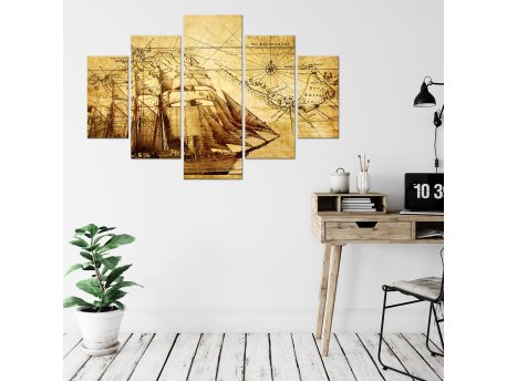 WALLXPERT Dekorativna slika iz 5 delova ST001