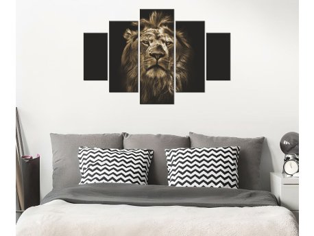 WALLXPERT Dekorativna slika iz 5 delova ST080