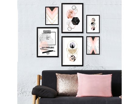 WALLXPERT Dekorativna slika iz 6 delova SET_008