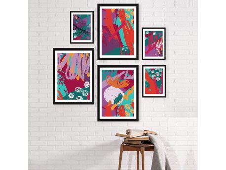 WALLXPERT Dekorativna slika iz 6 delova SET_018