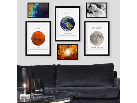 WALLXPERT Dekorativna slika iz 6 delova SET_090