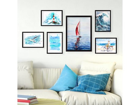 WALLXPERT Dekorativna slika iz 6 delova SET_016