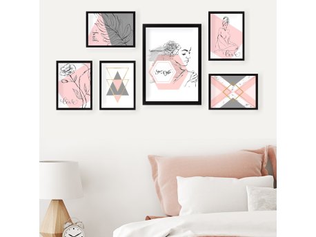 WALLXPERT Dekorativna slika iz 6 delova SET_024