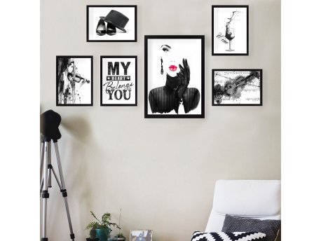 WALLXPERT Dekorativna slika iz 6 delova SET_054