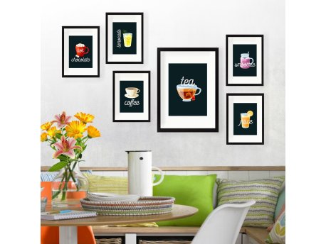 WALLXPERT Dekorativna slika iz 6 delova SET_087