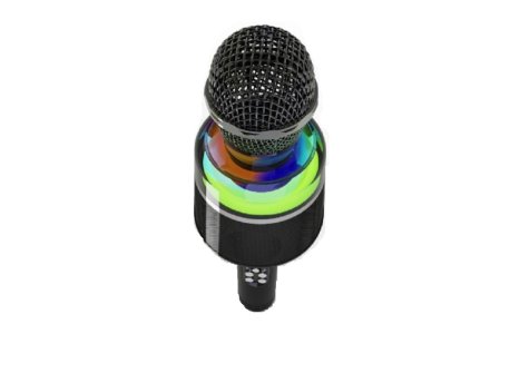 GEMBIRD GEMBIRD MICBT-01-BK Gembird bezicni karaoke mikrofon sa zvucnikom