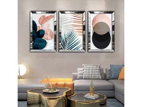 WALLXPERT Dekorativna slika iz 3 dela Huhu409 50 x 70