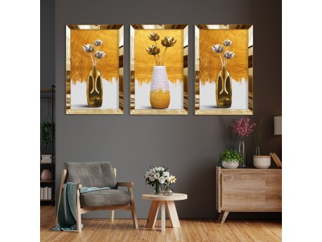 WALLXPERT Dekorativna slika iz 3 dela Huhu392 40 x 60