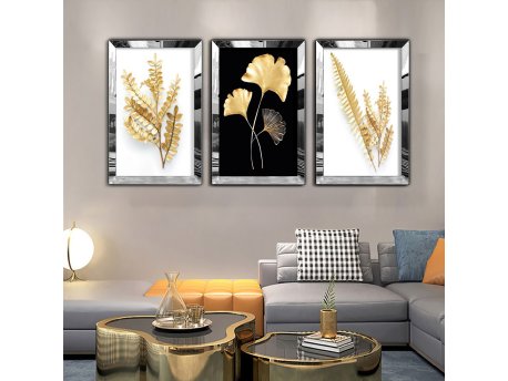 WALLXPERT Dekorativna slika iz 3 dela Huhu402 40 x 60