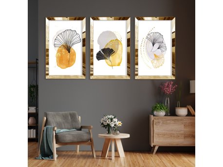 WALLXPERT Dekorativna slika iz 3 dela Huhu395 30 x 40