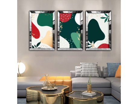 WALLXPERT Dekorativna slika iz 3 dela Huhu406 30 x 40