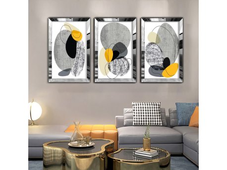 WALLXPERT Dekorativna slika iz 3 dela Huhu407 30 x 40