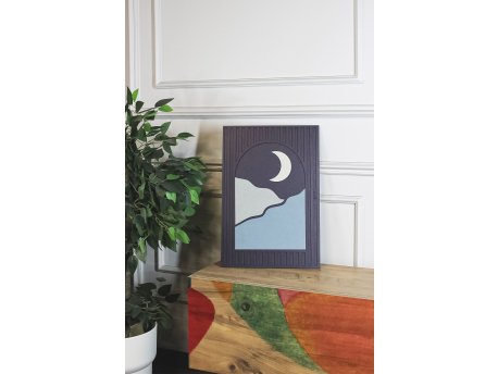 WALLXPERT Dekorativna slika Ersy3Dmoon 2030