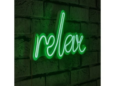 WALLXPERT Zidna LED dekoracija Relax Green