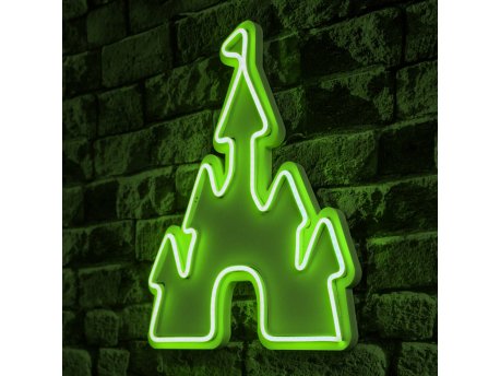 WALLXPERT Zidna LED dekoracija Castle Green