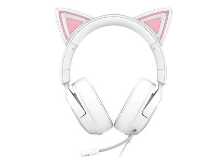 RAZER Razer Kraken Kitty V3 X - Wired Kitty Headset for Gaming - White Edition