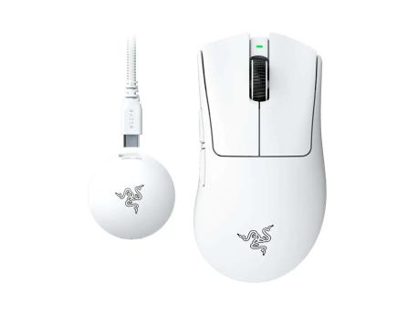 RAZER Razer DeathAdder V4 Pro - Wireless Esports Gaming Mouse - White Edition - EU Packaging