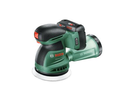 BOSCH UniversalOrbit 18V-20 Ekscentar brusilica, 1x 2.0Ah akumulator i punjač, 06033E4102