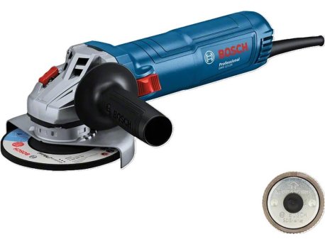BOSCH GWS 12-125 Professional Ugaona brusilica + SDS navrtka, 06013A6104