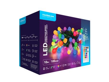 MUSICMAN Lampice za jelku sa 100 višebojnih LED 10m + dalj.