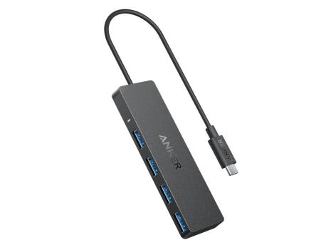 ANKER USB-C Data Hub 4u1, 5Gbps, Black (A8309G11)