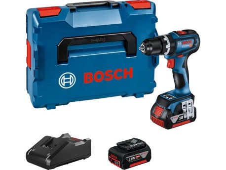 BOSCH GSB 18V-90 C Professional Akumulatorska vibraciona bušilica-odvrtač sa 2x 5.0Ah Li-ion akumulatora i punjačem, 06019K6106
