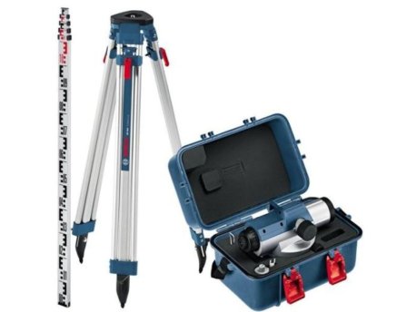 BOSCH bastenski alat GOL 26 D + BT 160 + GR 500 optički nivelir, 0601068002