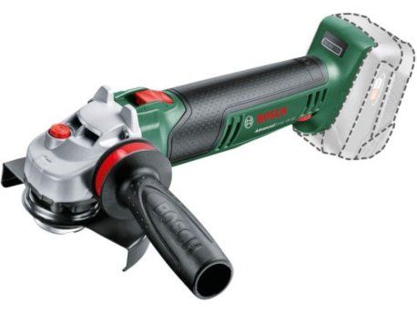 BOSCH zeleni alat AdvancedGrind 18V-80 Akumulatorska ugaona brusilica sa potenciometrom 125mm, bez baterije i punjača 06033E5100