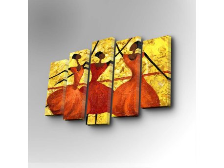 WALLXPERT Dekorativna slika iz 5 delova 5PUC 009