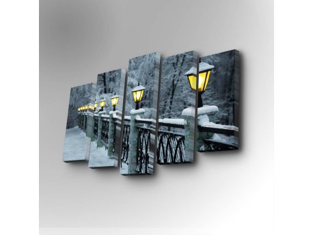 WALLXPERT Dekorativna slika iz 5 delova 5PUC 083