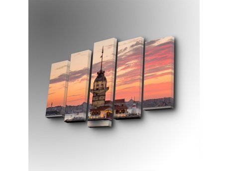 WALLXPERT Dekorativna slika iz 5 delova 5PUC 087