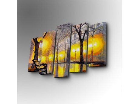 WALLXPERT Dekorativna slika iz 5 delova 5PUC 091