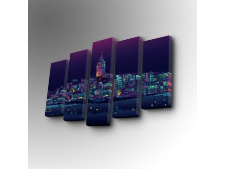 WALLXPERT Dekorativna slika iz 5 delova 5PUC 101