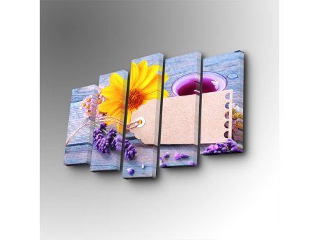 WALLXPERT Dekorativna slika iz 5 delova 5PUC 105