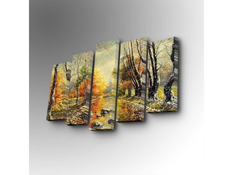 WALLXPERT Dekorativna slika iz 5 delova 5PUC 131