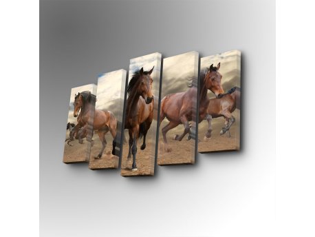 WALLXPERT Dekorativna slika iz 5 delova 5PUC 139