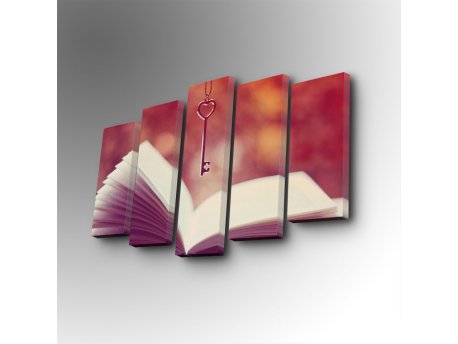 WALLXPERT Dekorativna slika iz 5 delova 5PUC 156