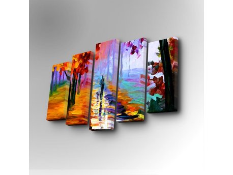 WALLXPERT Dekorativna slika iz 5 delova 5PUC 006