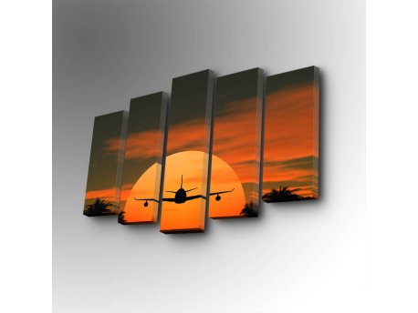 WALLXPERT Dekorativna slika iz 5 delova 5PUC 133